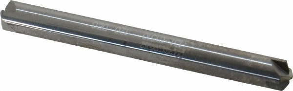 ProMax Chamfer Mill: 1/4" Dia, 1/4" Shank Dia, 120 deg, 4 Flute, Solid Carbide, Double End - 131-01510