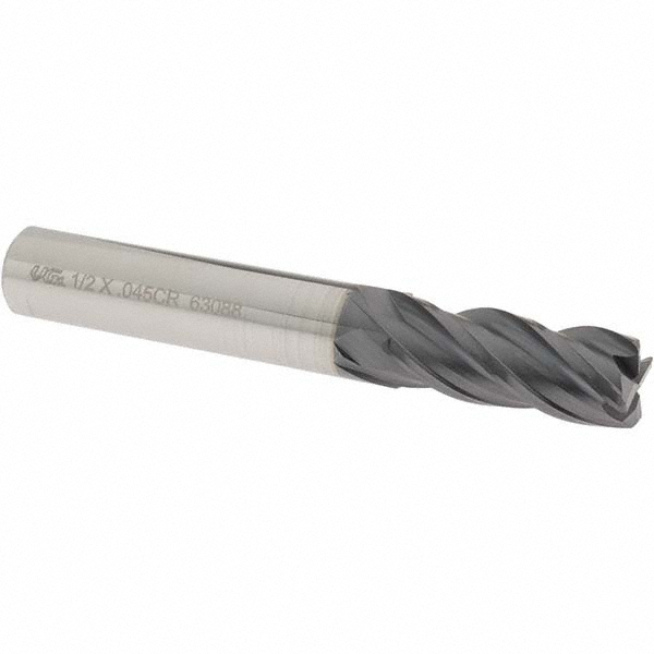 ProMax Chamfer Mill: 1/4" Dia, 1/4" Shank Dia, 120 deg, 4 Flute, Solid Carbide, Double End - 131-01510