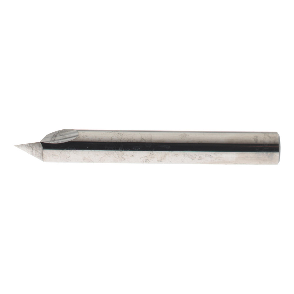 Hertel Countersink: 1/4" Head Dia, 60.00 deg Included Angle, 1 Flute, Solid Carbide, Right Hand Cut - 331-003050