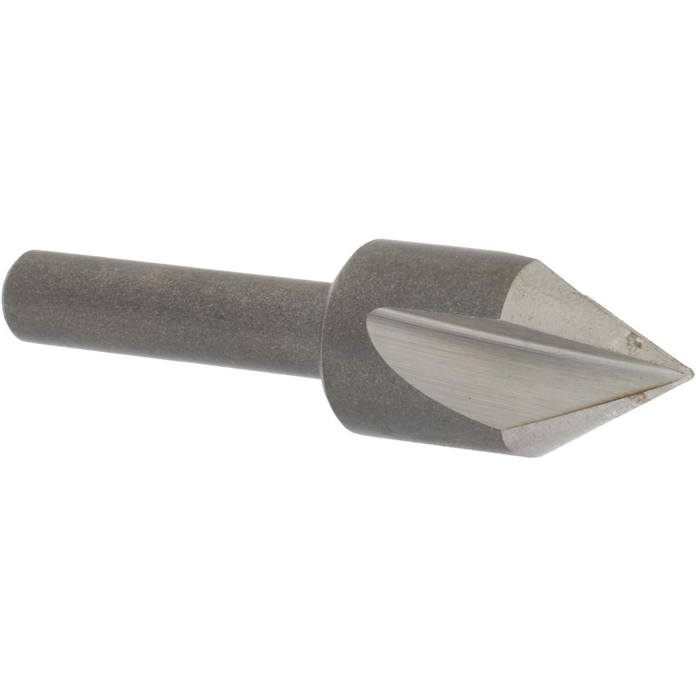 Keo Countersink: 5/8" Head Dia, 60.00 deg Included Angle, 3 Flute, High-Speed Steel, Right Hand Cut - 917-000-067