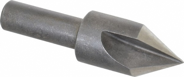 Keo Countersink: 5/8" Head Dia, 60.00 deg Included Angle, 3 Flute, High-Speed Steel, Right Hand Cut - 917-000-067