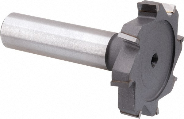 ProMax Chamfer Mill: 1/2" Dia, 1/2" Shank Dia, 60 deg, 2 Flute, Solid Carbide, Double End - 132-03220