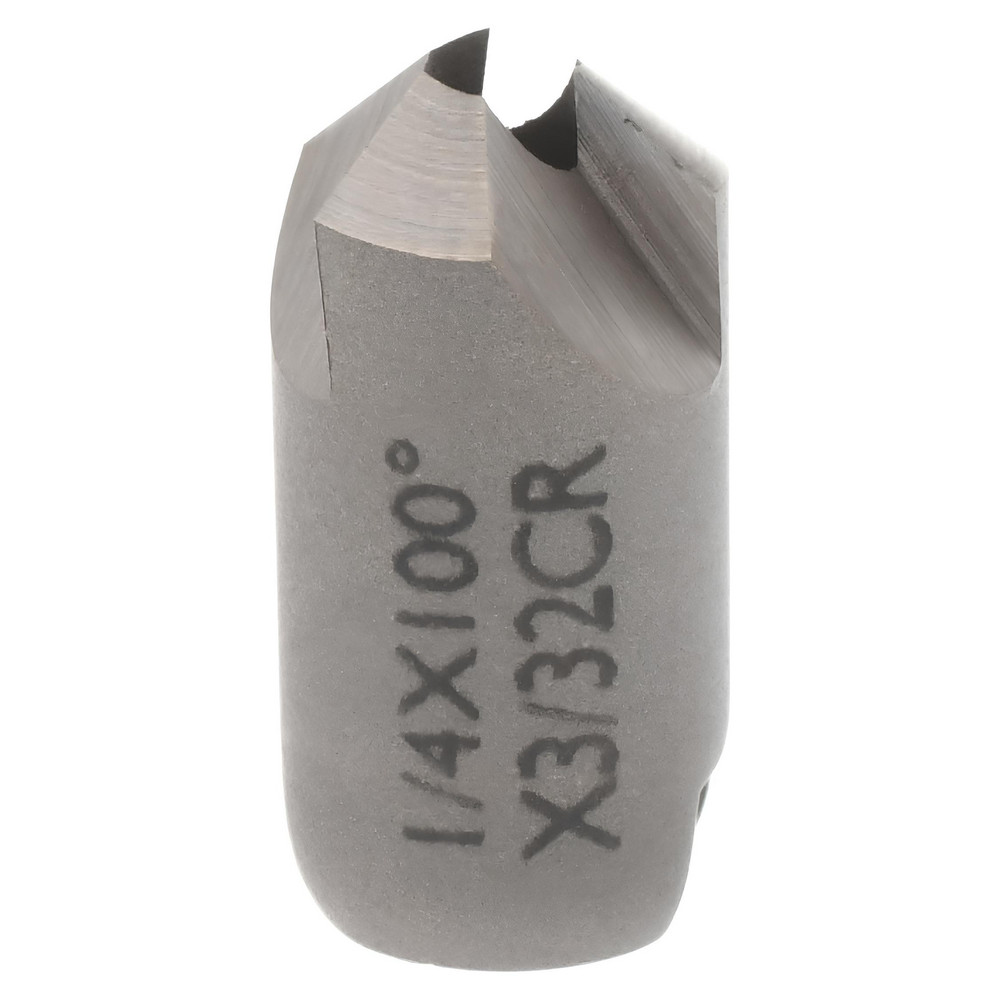Made in USA 7/16" Cutter Head Dia, 3/16" Pilot Hole Dia, High Speed Steel Reverse Countersink - 180-4L