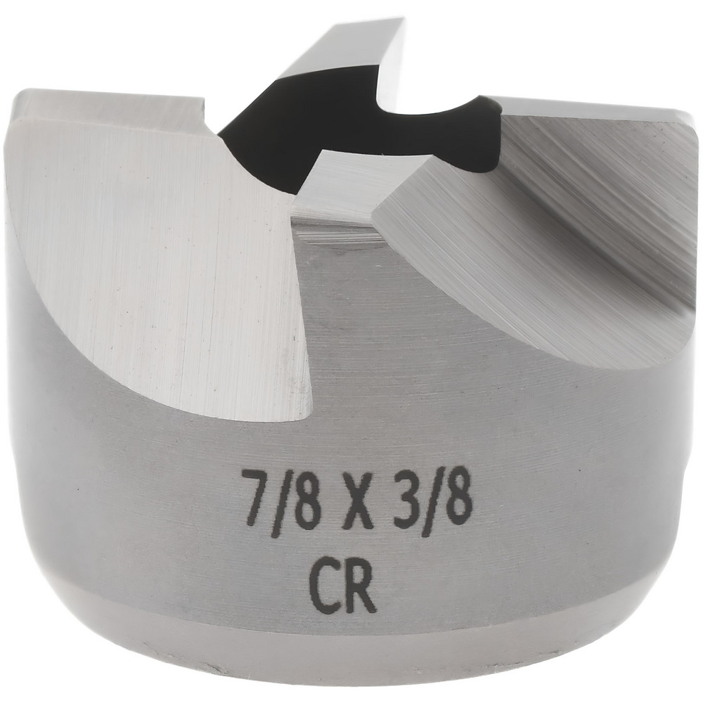 Made in USA 7/16" Cutter Head Dia, 3/16" Pilot Hole Dia, High Speed Steel Reverse Countersink - 180-4L
