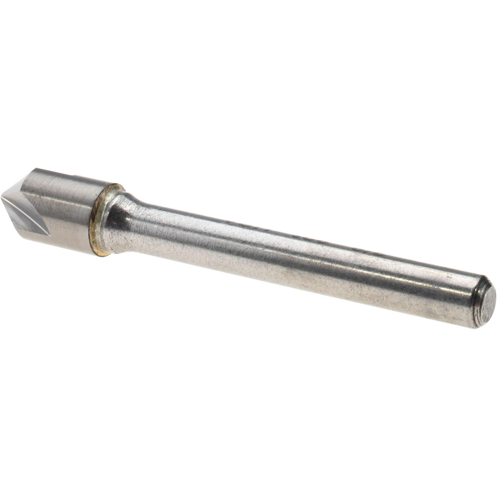 Titan USA Countersink: 3/8" Head Dia, 82.00 deg Included Angle, 3 Flute, Solid Carbide, Right Hand Cut - CS33224