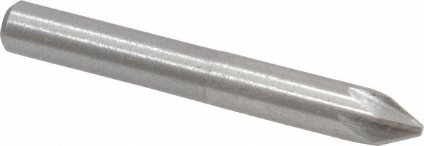 Hertel Countersink: 1/4" Head Dia, 60.00 deg Included Angle, 6 Flute, High-Speed Steel, Right Hand Cut - GX89330344