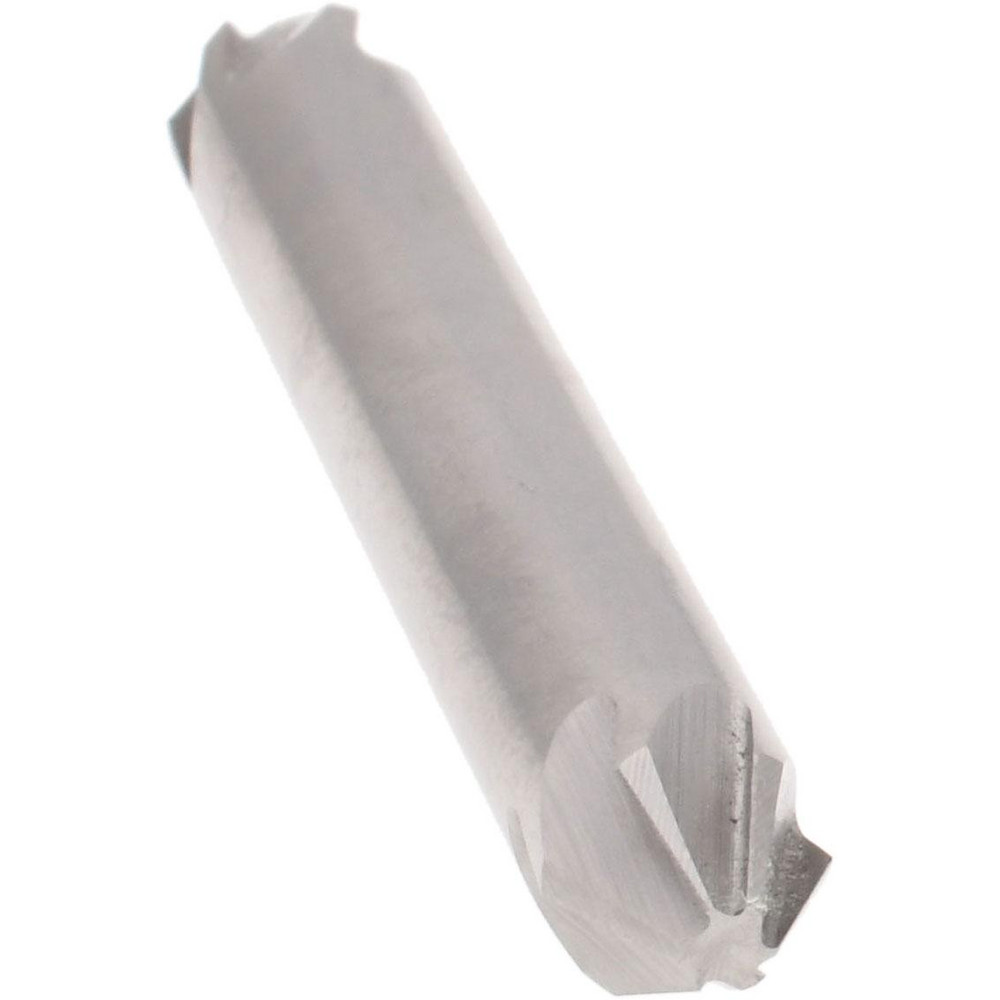 Hertel Countersink: 1/4" Head Dia, 60.00 deg Included Angle, 6 Flute, High-Speed Steel, Right Hand Cut - GX89330344