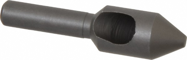 Weldon Countersink: 7/16" Head Dia, 60.00 deg Included Angle, 0 Flute, High-Speed Steel, Right Hand Cut - 98630-94-W