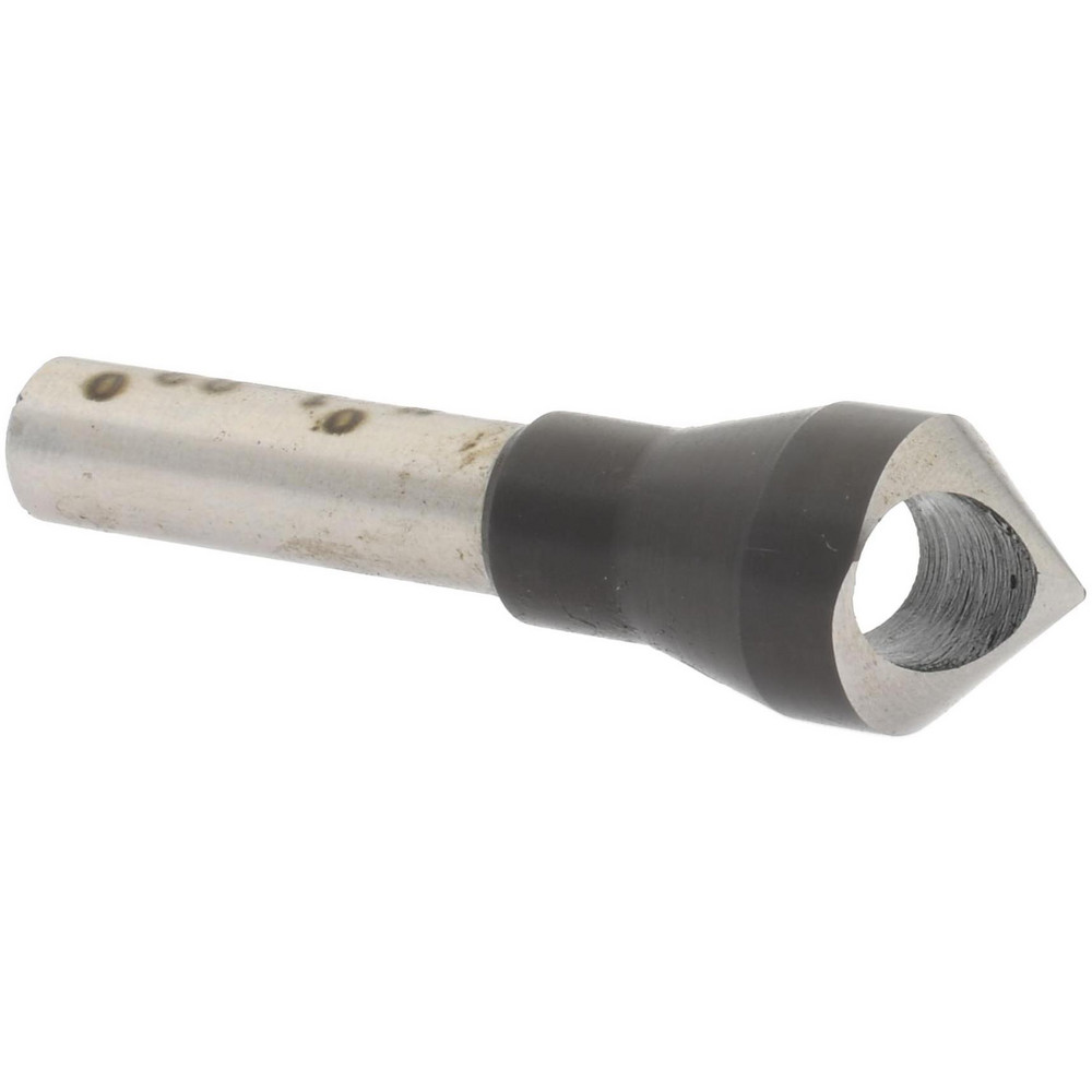 Weldon Countersink: 7/16" Head Dia, 60.00 deg Included Angle, 0 Flute, High-Speed Steel, Right Hand Cut - 98630-94-W