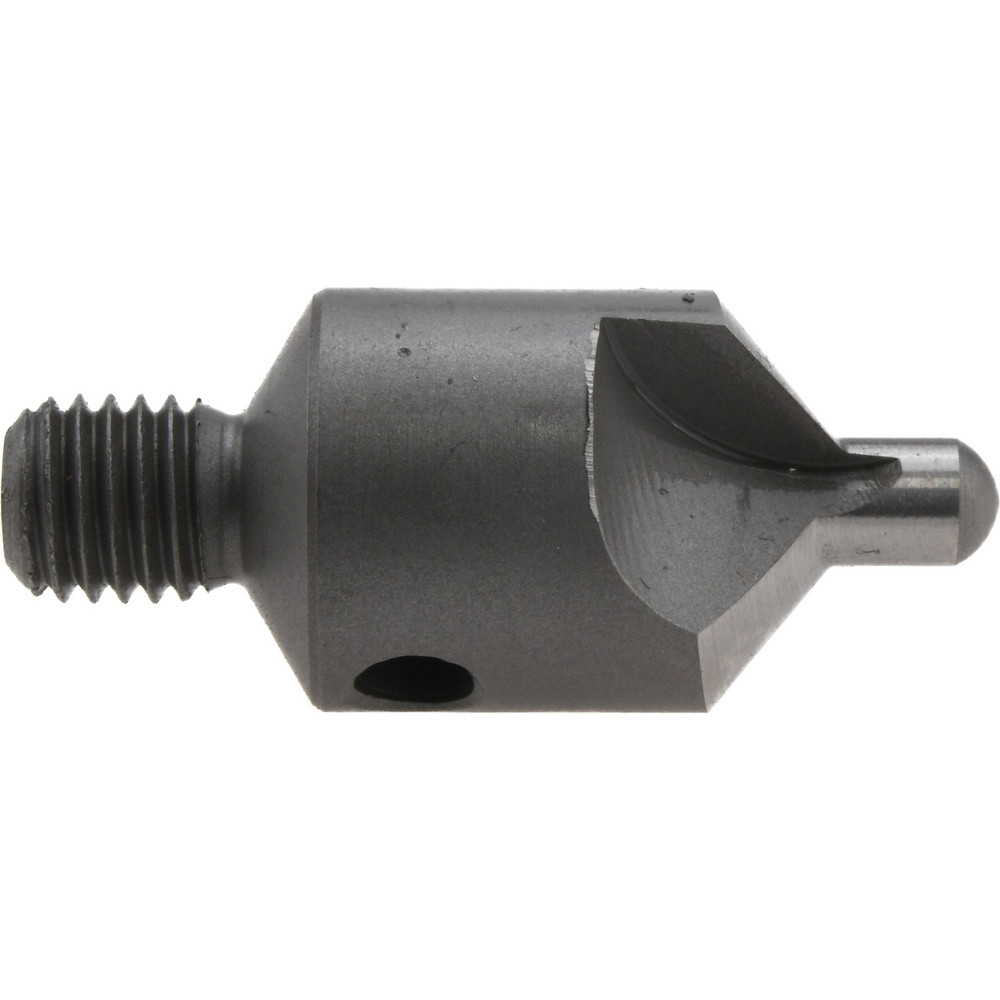 Made in USA 2-1/2" OAL, 1/2" Head Dia, 2 Flute, 100° Incl Angle, Integral Pilot, Adjustable Stop Countersink - 152-2-100-.1562