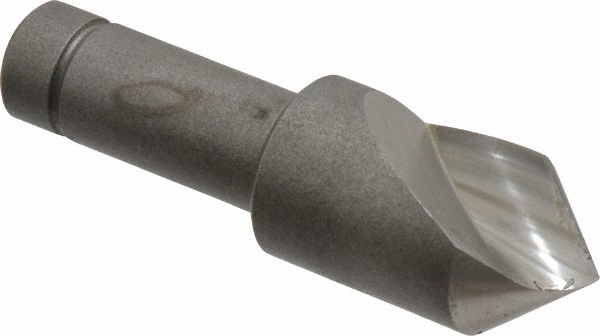 Magafor Countersink: 3/4" Head Dia, 90.00 deg Included Angle, 3 Flute, Cobalt Steel, Right Hand Cut - 84483119050