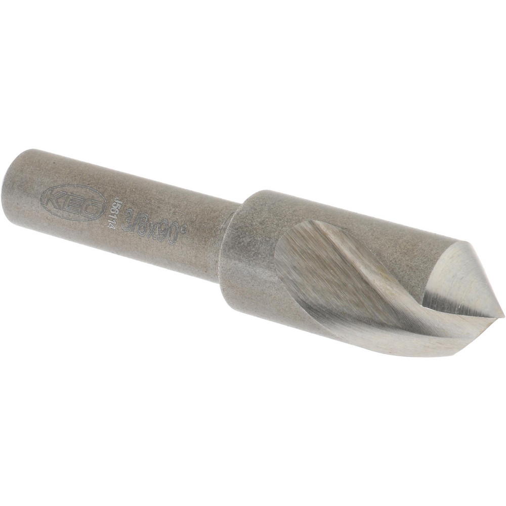 Titan USA Countersink: 3/8" Head Dia, 90.00 deg Included Angle, 1 Flute, Solid Carbide, Right Hand Cut - CD51524