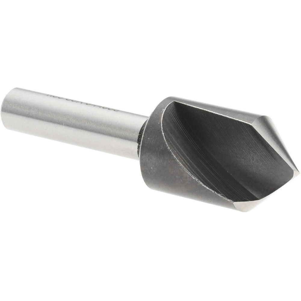 Titan USA Countersink: 90.00 deg Included Angle, 1 Flute, High-Speed Steel, Right Hand Cut - CD51525