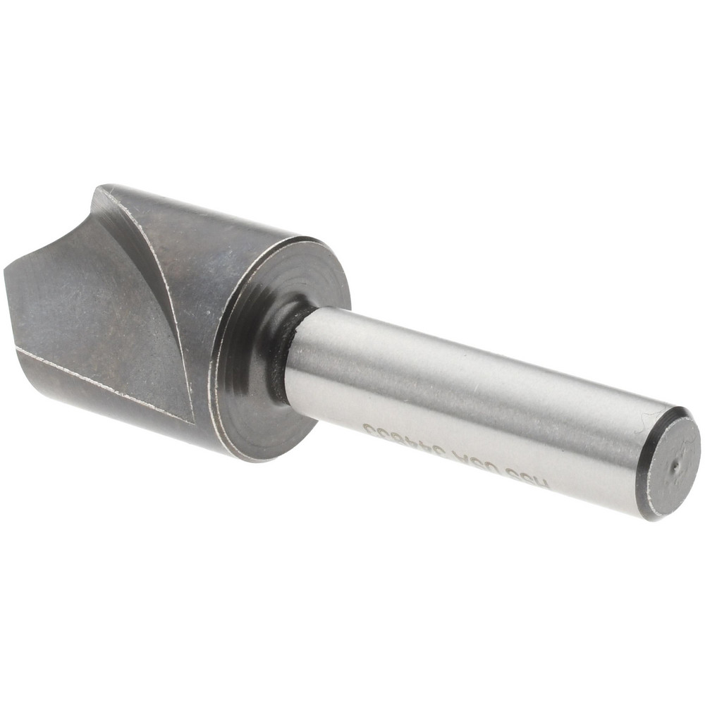 Titan USA Countersink: 90.00 deg Included Angle, 1 Flute, High-Speed Steel, Right Hand Cut - CD51525