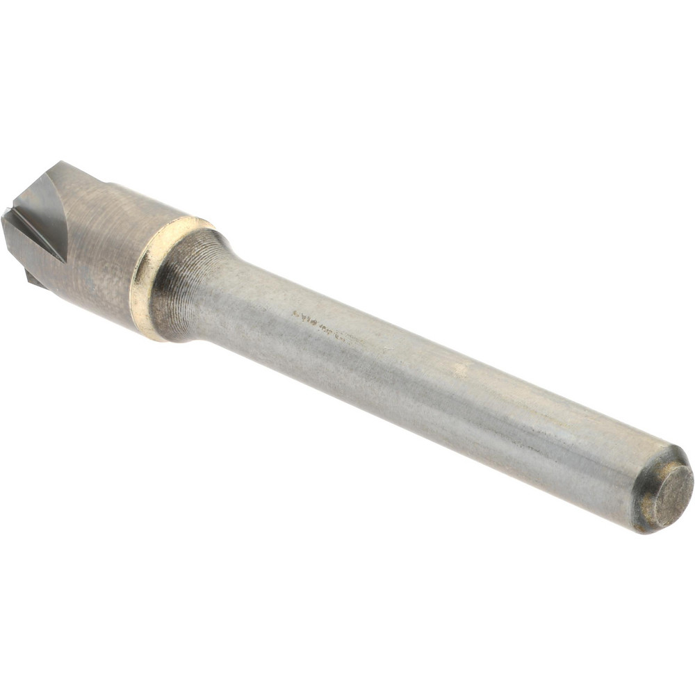 Hertel Countersink: 3/8" Head Dia, 100.00 deg Included Angle, 4 Flute, Solid Carbide, Right Hand Cut - 334-005080