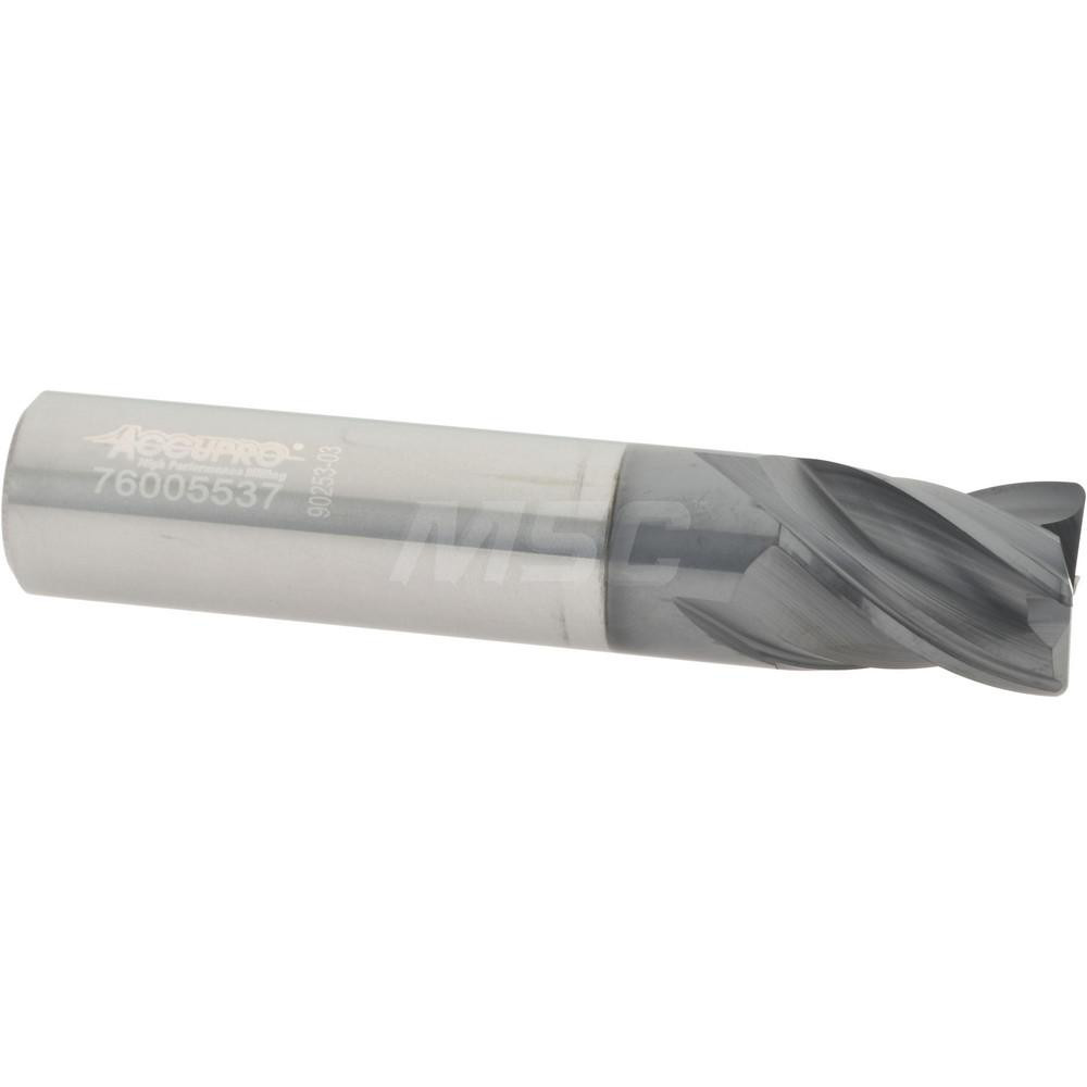 Harvey Tool Chamfer Mill: 3/16" Dia, 3/16" Shank Dia, 90 deg, 5 Flute, Solid Carbide, Single End - 908412-C3