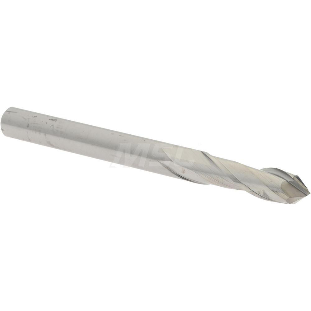 Harvey Tool Chamfer Mill: 3/16" Dia, 3/16" Shank Dia, 90 deg, 5 Flute, Solid Carbide, Single End - 908412-C3