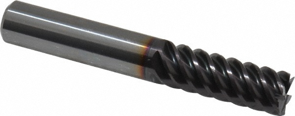 Guhring Chamfer Mill: 8.00 mm Dia, 6.00 mm Shank Dia, 90 deg, 4 Flute, Solid Carbide, Single End - 9004950080000