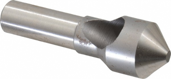 Titan USA Countersink: 13/16" Head Dia, 82.00 deg Included Angle, 0 Flute, Cobalt Steel, Right Hand Cut - CD31508