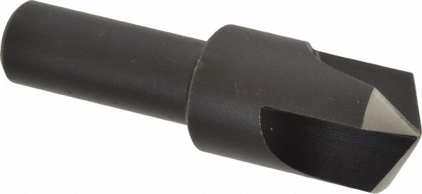 Cleveland Countersink: 1/2" Head Dia, 120.00 deg Included Angle, 3 Flute, High-Speed Steel, Right Hand Cut - C46167