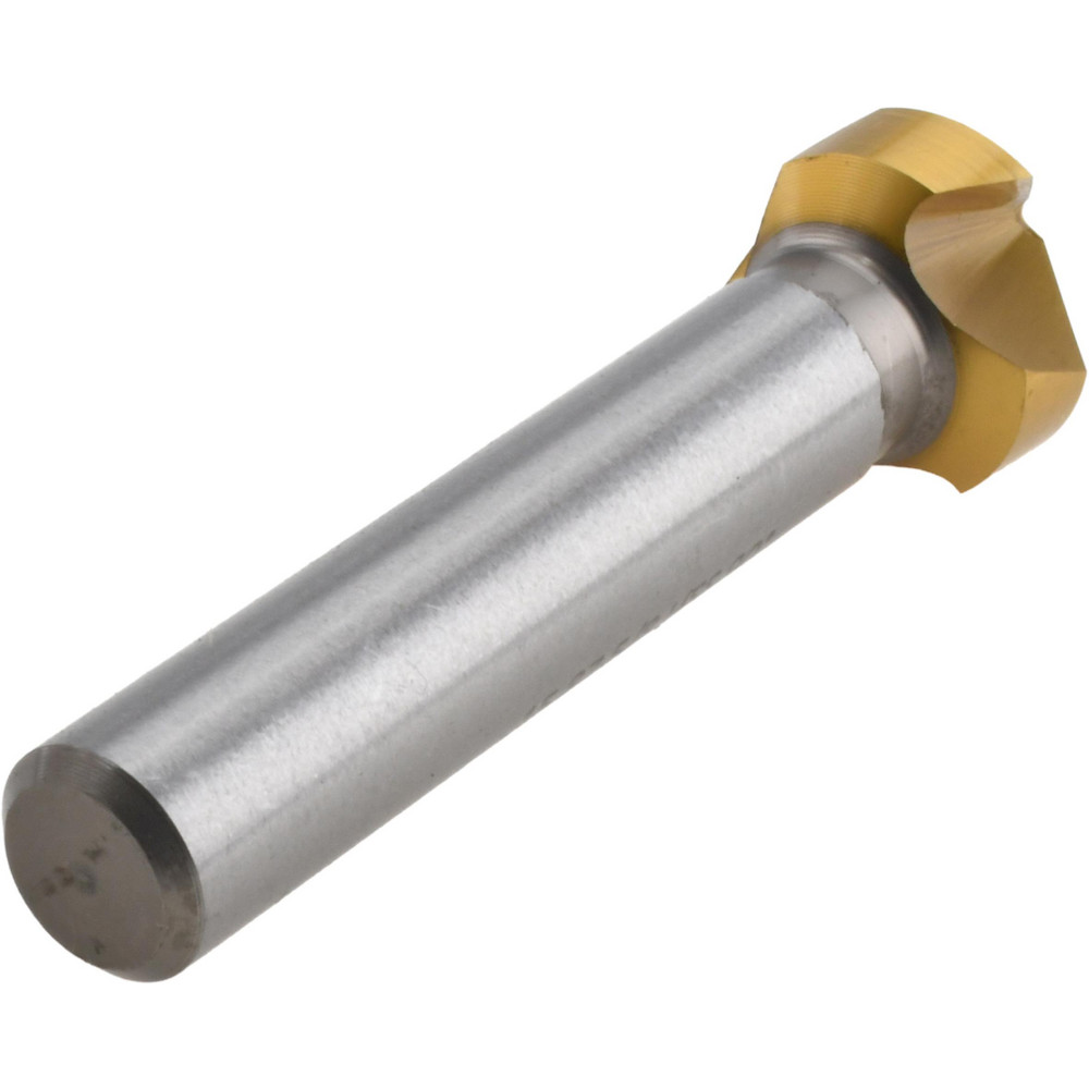 Magafor Countersink: 5/8" Head Dia, 90.00 deg Included Angle, 3 Flute, Cobalt Steel, Right Hand Cut - 84483115870