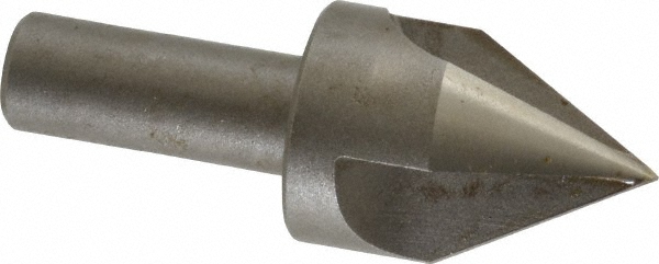 M.A. Ford® Countersink: 1/4" Head Dia, 60.00 deg Included Angle, 6 Flute, High-Speed Steel, Right Hand Cut - 79025001