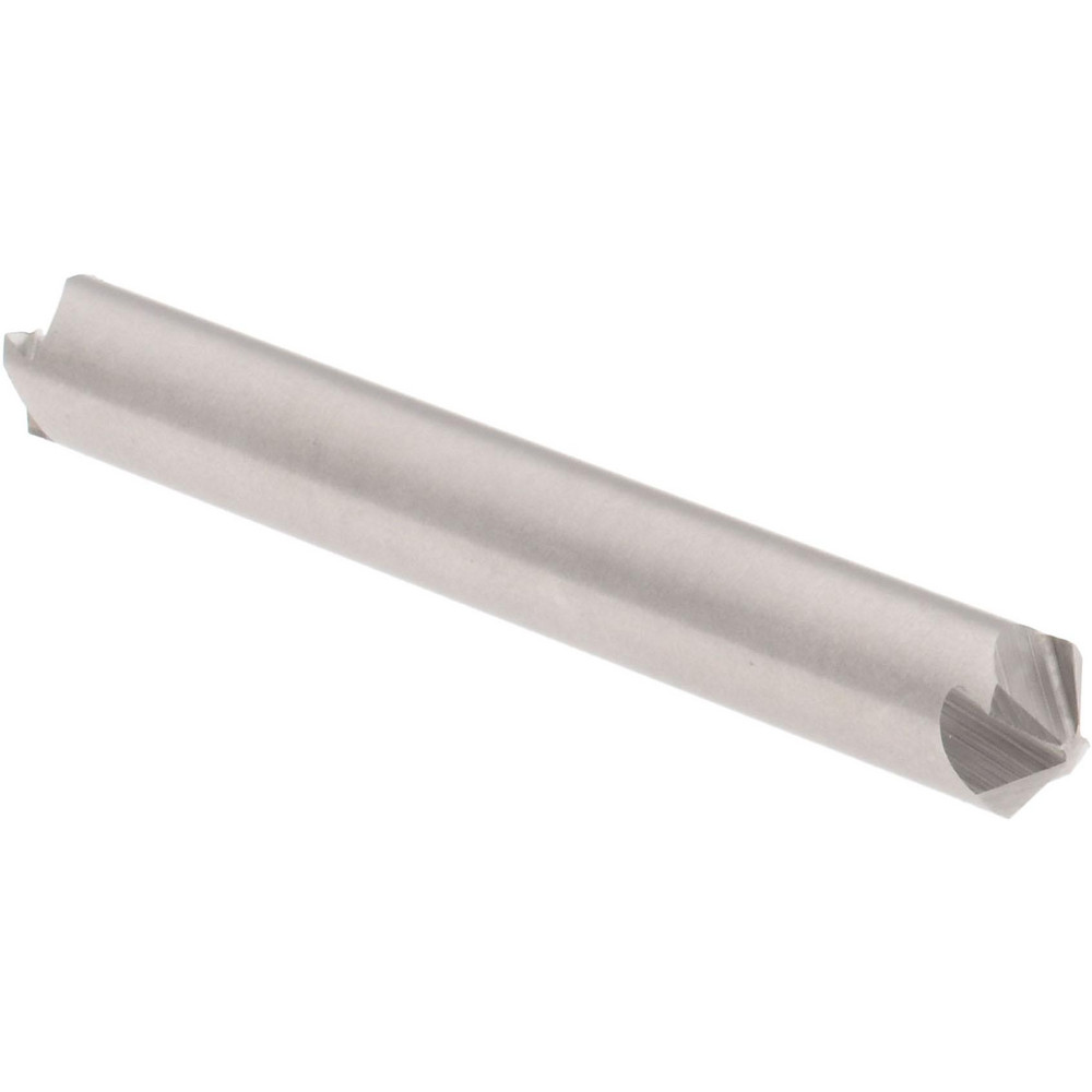 Hertel Countersink: 1/4" Head Dia, 120.00 deg Included Angle, 4 Flute, High-Speed Steel, Right Hand Cut - GX89335640