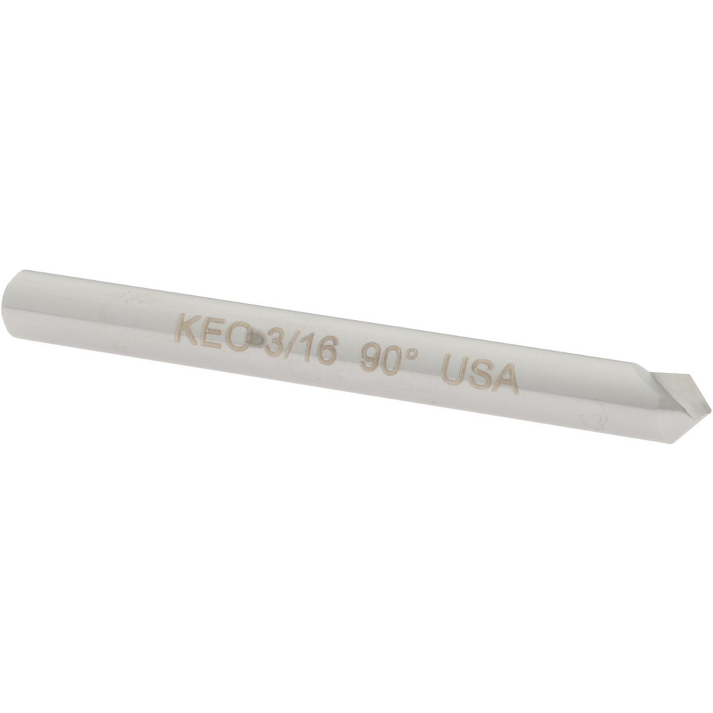 Hertel Countersink: 3/16" Head Dia, 110.00 deg Included Angle, 1 Flute, Solid Carbide, Right Hand Cut - 331-202090