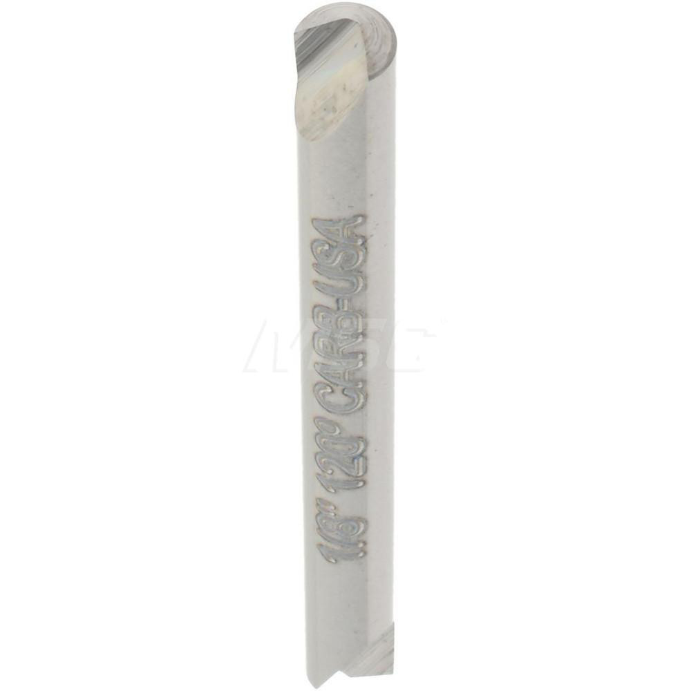 Hertel Countersink: 1/8" Head Dia, 120.00 deg Included Angle, 1 Flute, Solid Carbide, Right Hand Cut - 331-201100