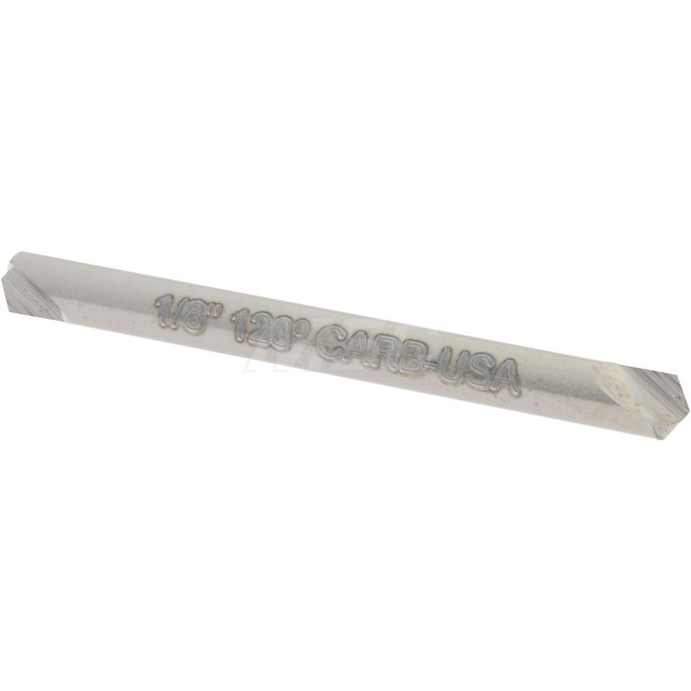 Hertel Countersink: 1/8" Head Dia, 120.00 deg Included Angle, 1 Flute, Solid Carbide, Right Hand Cut - 331-201100