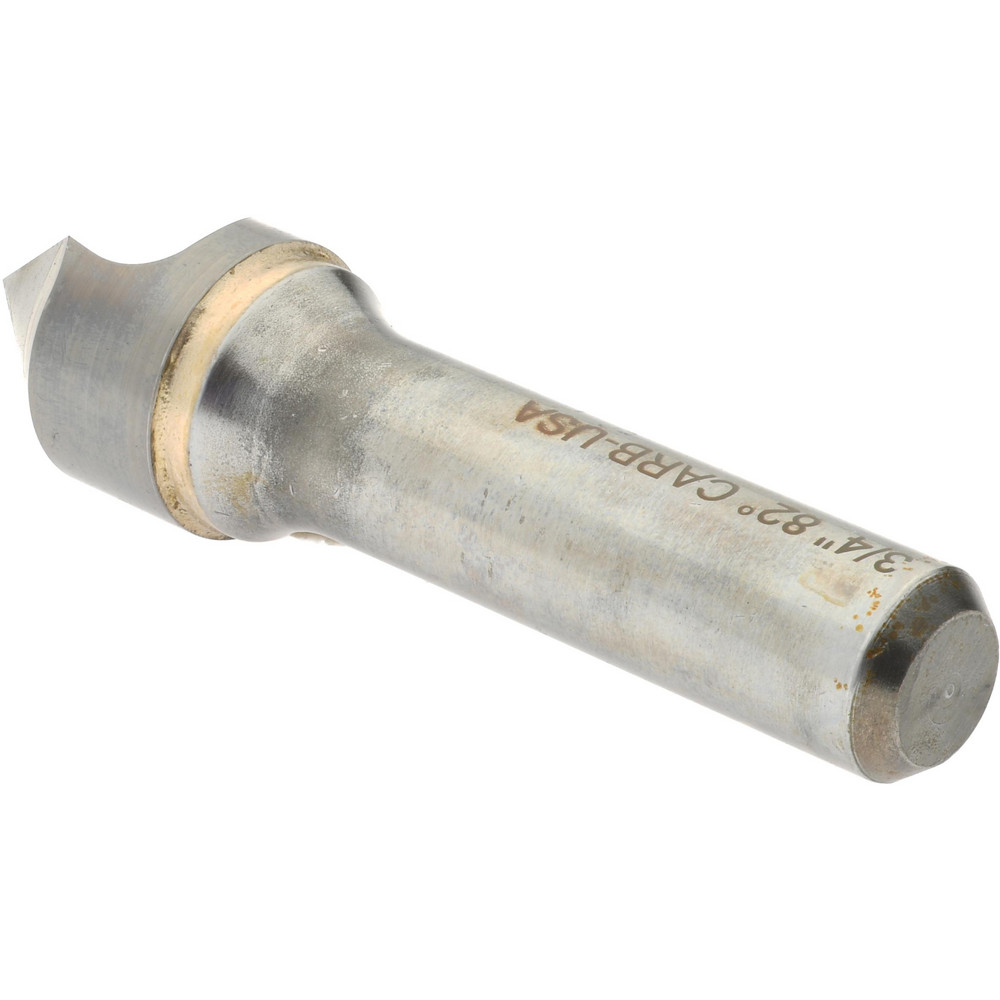 Hertel Countersink: 3/4" Head Dia, 82.00 deg Included Angle, 1 Flute, Solid Carbide, Right Hand Cut - 331-008560