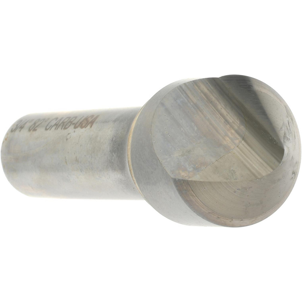 Hertel Countersink: 3/4" Head Dia, 82.00 deg Included Angle, 1 Flute, Solid Carbide, Right Hand Cut - 331-008560