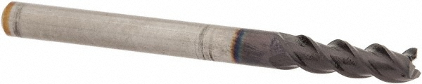 Harvey Tool Chamfer Mill: 3/16" Dia, 3/16" Shank Dia, 100 deg, 2 Flute, Solid Carbide, Single End - 72450-C3