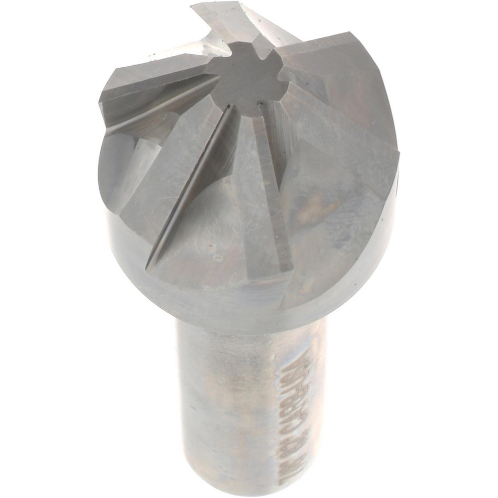 Hertel Countersink: 7/8" Head Dia, 82.00 deg Included Angle, 6 Flute, Solid Carbide, Right Hand Cut - 336-009060