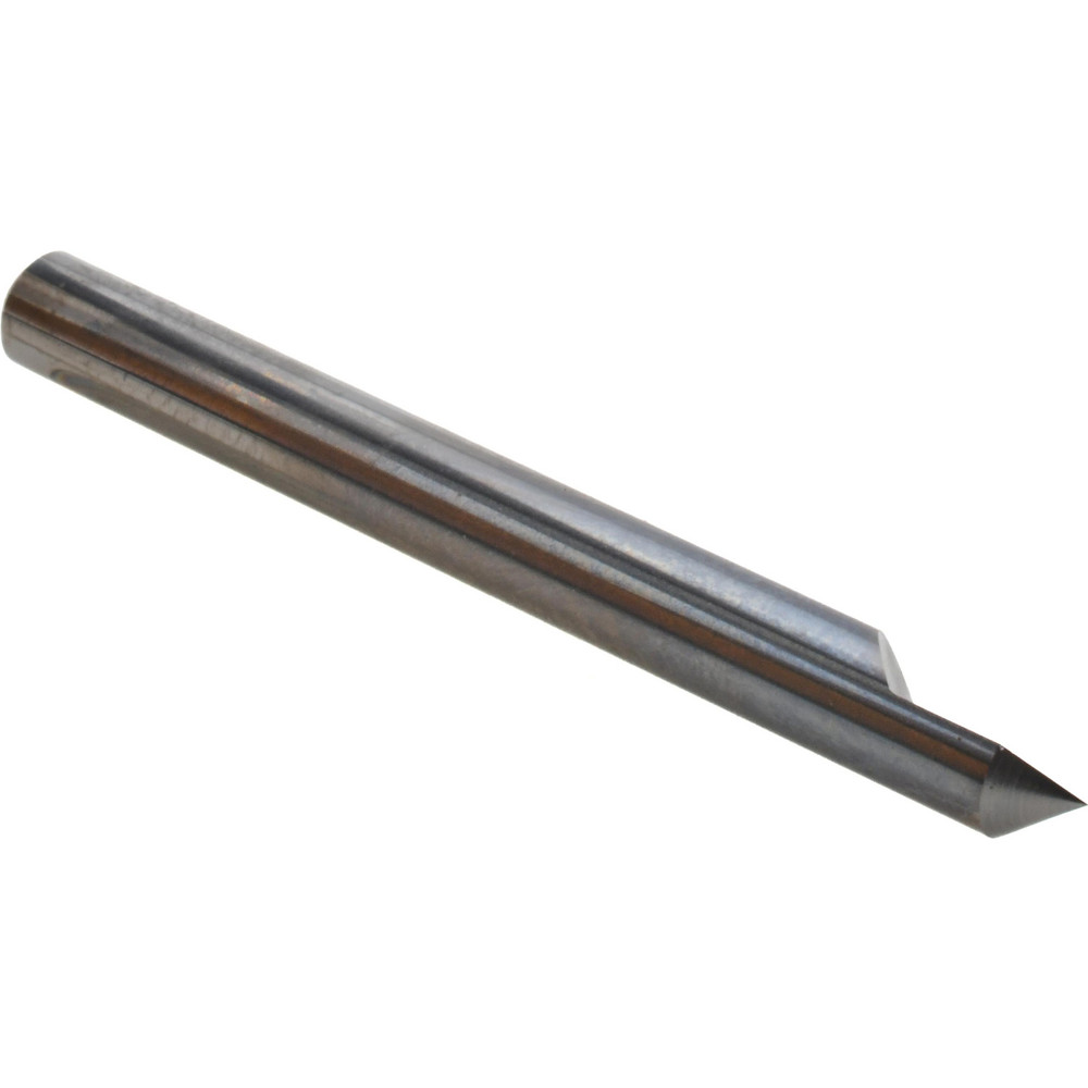 ProMax Chamfer Mill: 1/2" Dia, 1/2" Shank Dia, 90 deg, 2 Flute, Solid Carbide, Double End - 134-03230