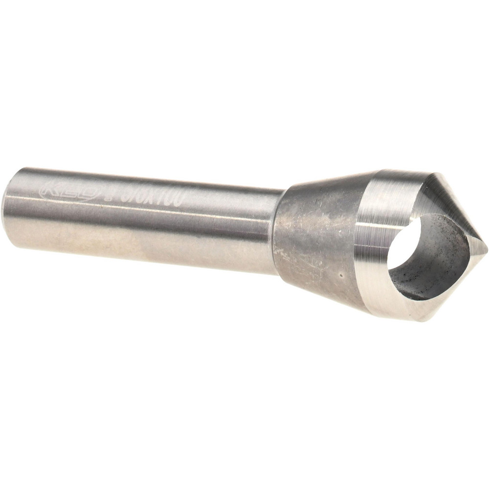 Weldon Countersink: 17/64" Head Dia, 100.00 deg Included Angle, 0 Flute, High-Speed Steel, Right Hand Cut - 98110-94-W