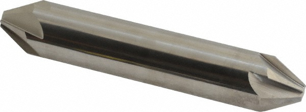 Hertel Countersink: 3/4" Head Dia, 60.00 deg Included Angle, 6 Flute, Solid Carbide, Right Hand Cut - 336-208050