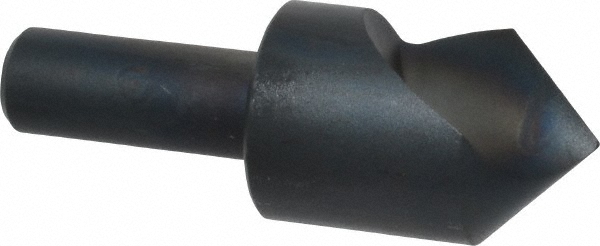Cleveland Countersink: 1" Head Dia, 90.00 deg Included Angle, 1 Flute, High-Speed Steel, Right Hand Cut - C46132