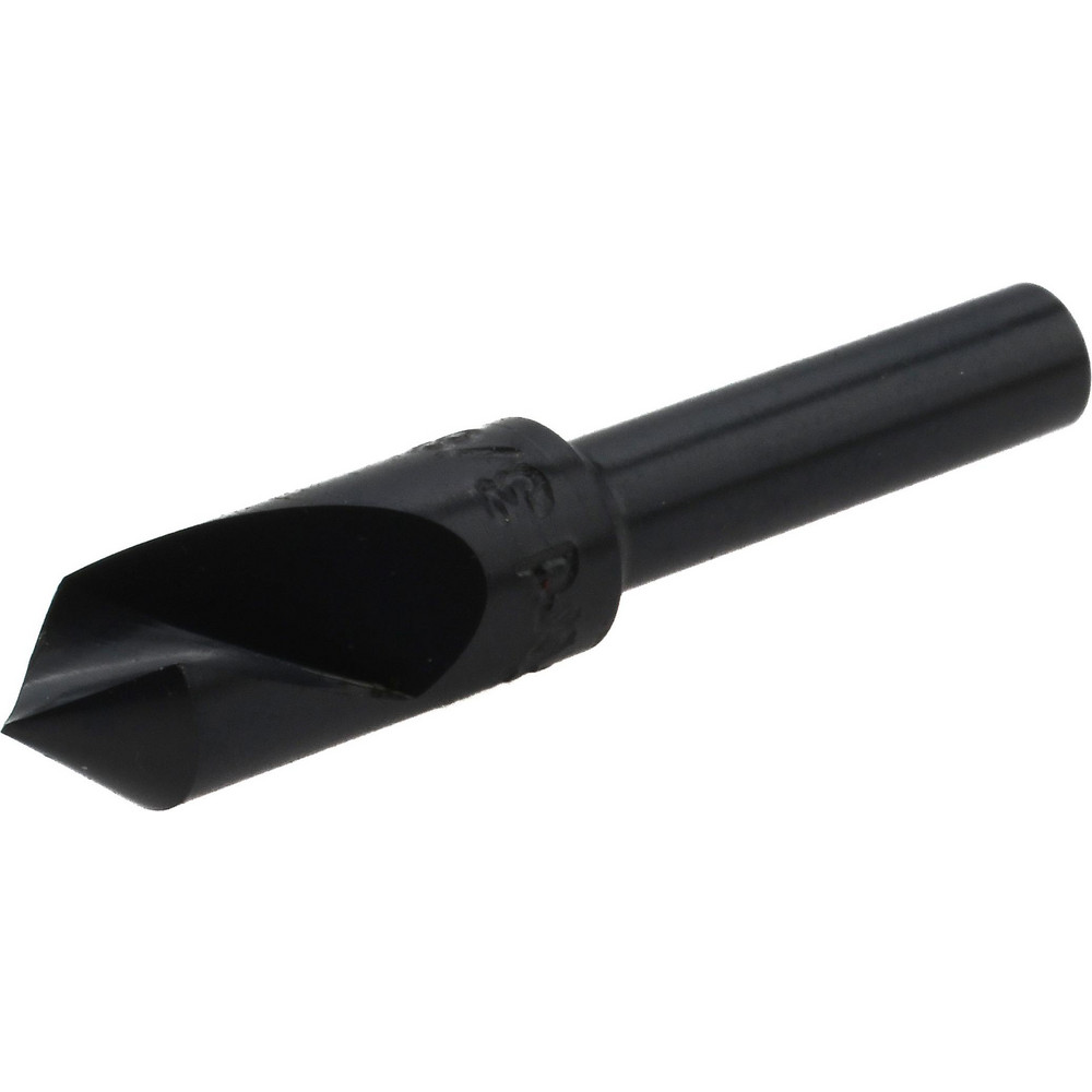 Melin Tool Countersink: 3/8" Head Dia, 82.00 deg Included Angle, 6 Flute, Cobalt Steel, Right Hand Cut - 18207