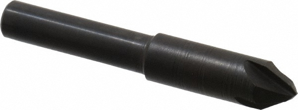 Hertel Countersink: 5/16" Head Dia, 60.00 deg Included Angle, 4 Flute, High-Speed Steel - GX89336119