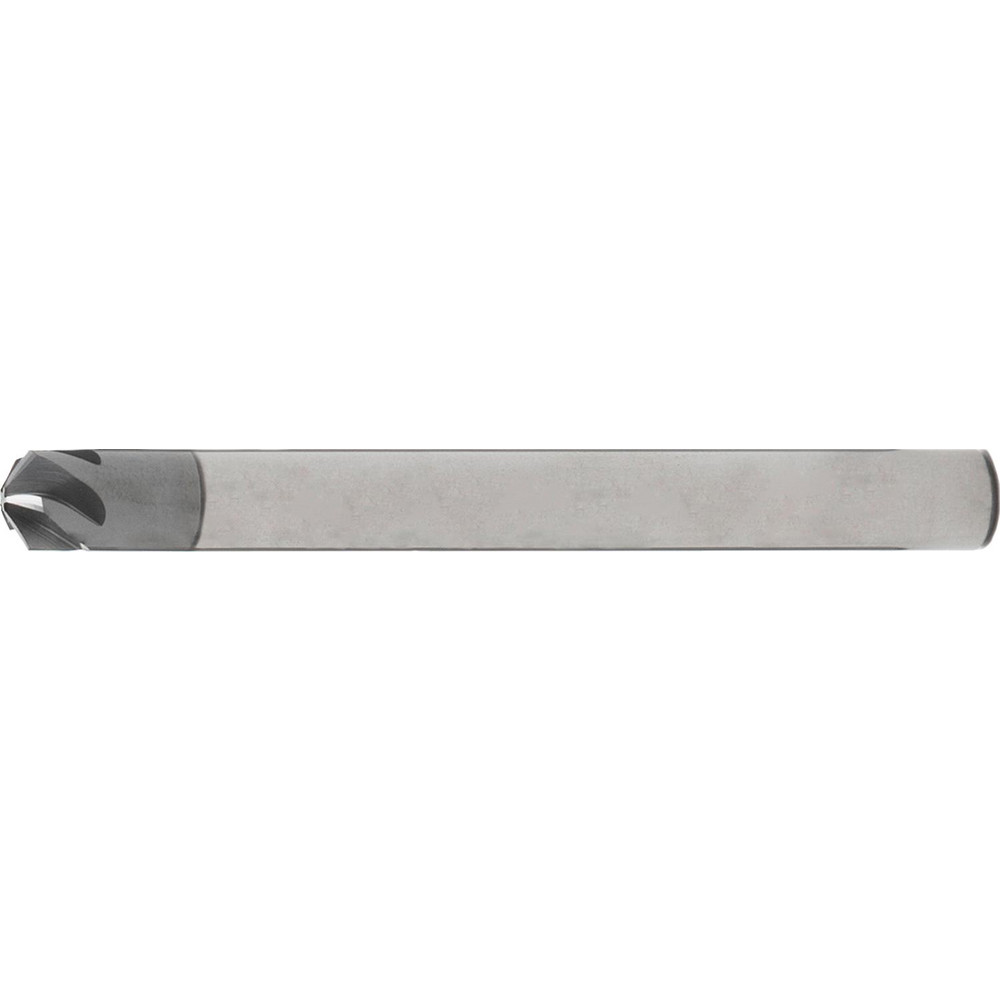 Scientific Cutting Tools Chamfer Mill: 1/8" Dia, 1/8" Shank Dia, 90 deg, 3 Flute, Solid Carbide, Single End - HC12503-090A