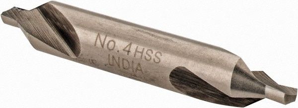 M.A. Ford® Countersink: 1/8" Head Dia, 90.00 deg Included Angle, 6 Flute, Solid Carbide, Right Hand Cut - 78012503