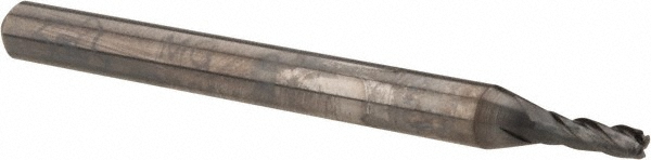 M.A. Ford® Countersink: 1/8" Head Dia, 90.00 deg Included Angle, 6 Flute, Solid Carbide, Right Hand Cut - 78012503