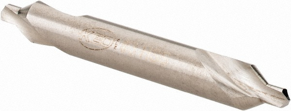 Accupro Chamfer Mill: 1/2" Dia, 1/2" Shank Dia, 90 deg, 4 Flute, Solid Carbide, Double End - 2500042