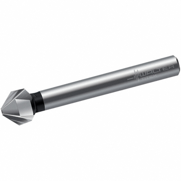 Walter-Titex Countersink: 15.0000 mm Head Dia, 90.00 deg Included Angle, 3 Flute, High-Speed Steel, Right Hand Cut - 5071396