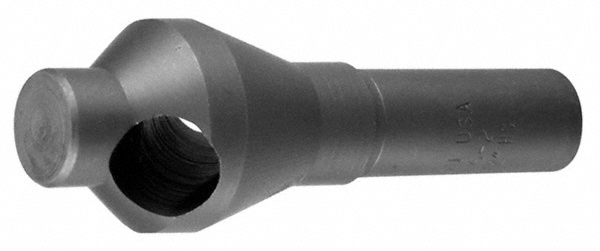Weldon Countersink: 41/64" Head Dia, 82.00 deg Included Angle, 0 Flute, High-Speed Steel, Right Hand Cut - 98716-94-W