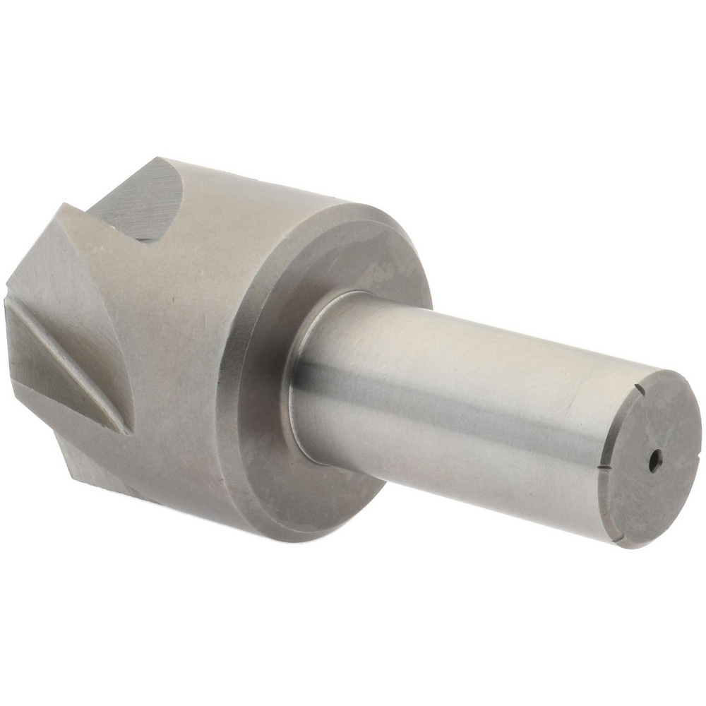 Value Collection Countersink: 1-1/2" Head Dia, 90.00 deg Included Angle, 6 Flute, High-Speed Steel, Right Hand Cut - SC2090132