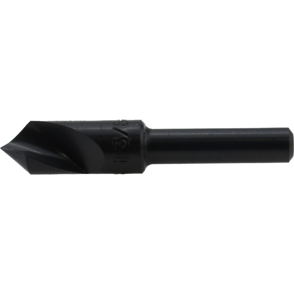 M.A. Ford® Countersink: 3/8" Head Dia, 82.00 deg Included Angle, 1 Flute, High-Speed Steel, Right Hand Cut - 61037502