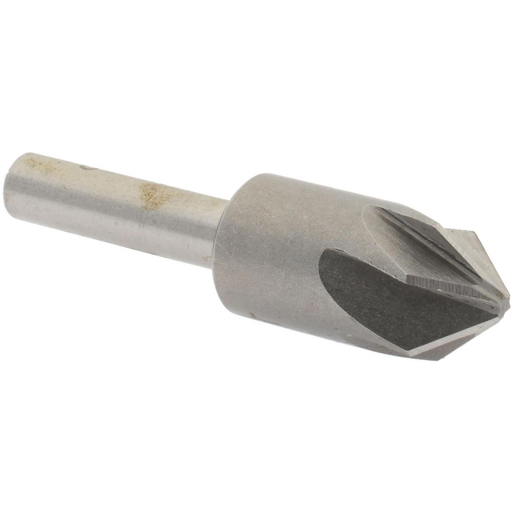 Value Collection Countersink: 3/16" Head Dia, 82.00 deg Included Angle, 6 Flute, Cobalt Steel, Right Hand Cut - SC2182012