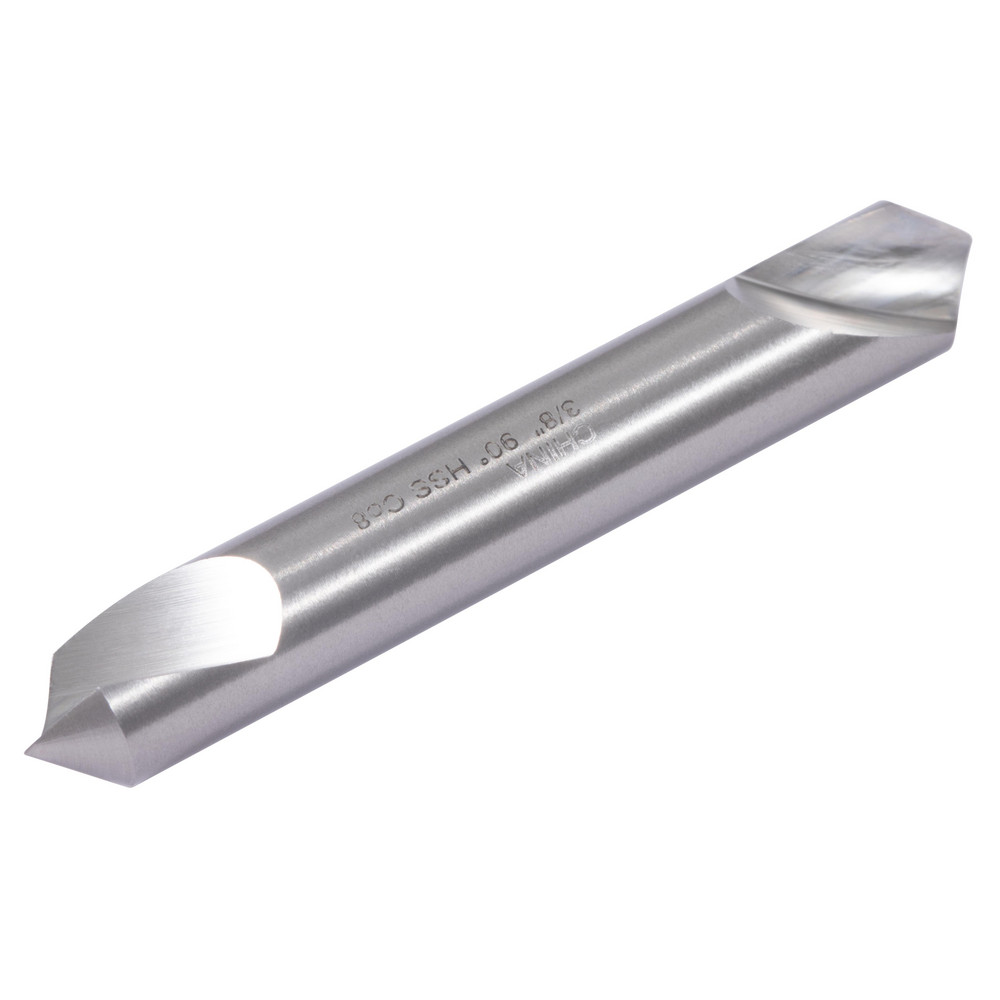 Hertel Countersink: 3/8" Head Dia, 90.00 deg Included Angle, 1 Flute, High-Speed Steel, Right Hand Cut - GX89340343